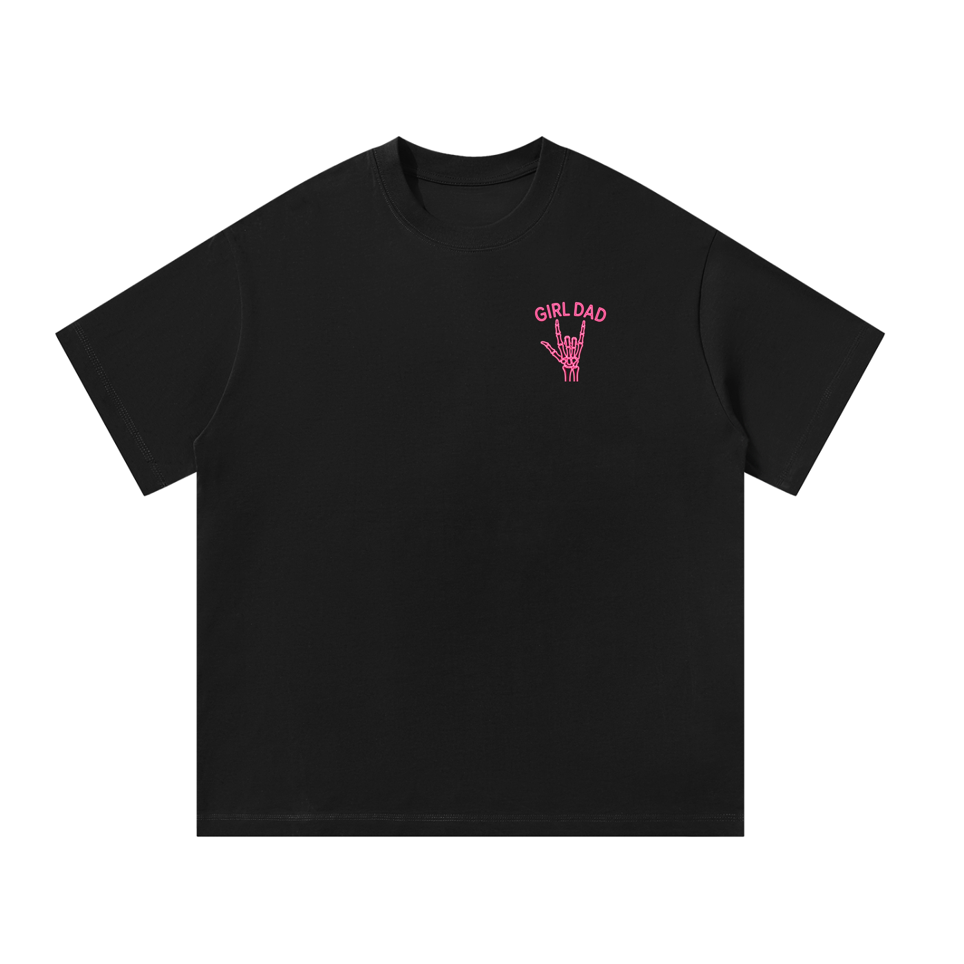 Girl Dad Skeleton Graphic Tee